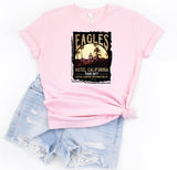 Eagles Hotel California Music Fest Tee-TERRA COTTA BOUTIQUE