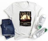 Eagles Hotel California Music Fest Tee-TERRA COTTA BOUTIQUE