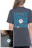 In My Baseball Mom Era Front Back Graphic T Shirts-TERRA COTTA BOUTIQUE