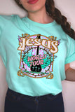 Jesus World Tour Christian Graphic T Shirts-TERRA COTTA BOUTIQUE