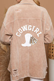 Cowgirl Sequin Shirt-TERRA COTTA BOUTIQUE