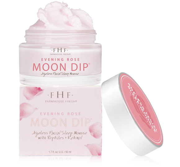 Evening Rose Moon Dip, Ageless Facial Sleep Mousse - Farmhouse Fresh-Bath & Body-TERRA COTTA BOUTIQUE