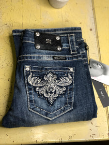 Miss Me Jeans, white, boot cut. 34' Inseam.-Jeans-TERRA COTTA BOUTIQUE